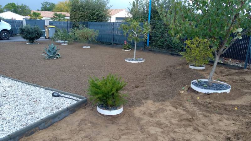 Terrassement du Jardin Loire Atlantique