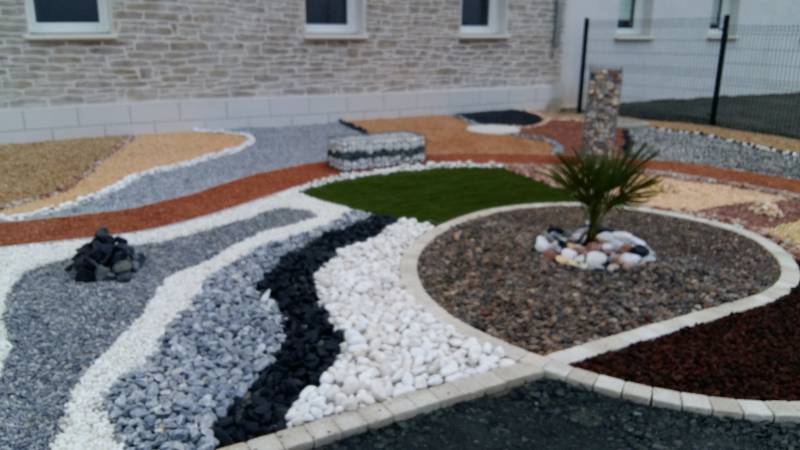Vente galets, graviers décoratifs vendée