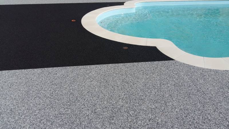 Béton poreux piscine vendée REVASOL