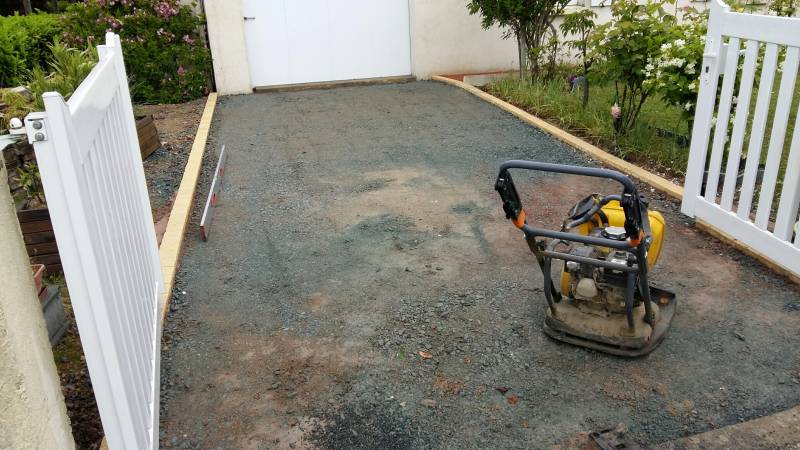 Préparation enrobé noir