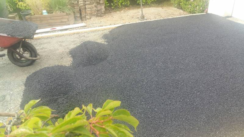 L'enrobé  à chaud noir Loire Atlantique