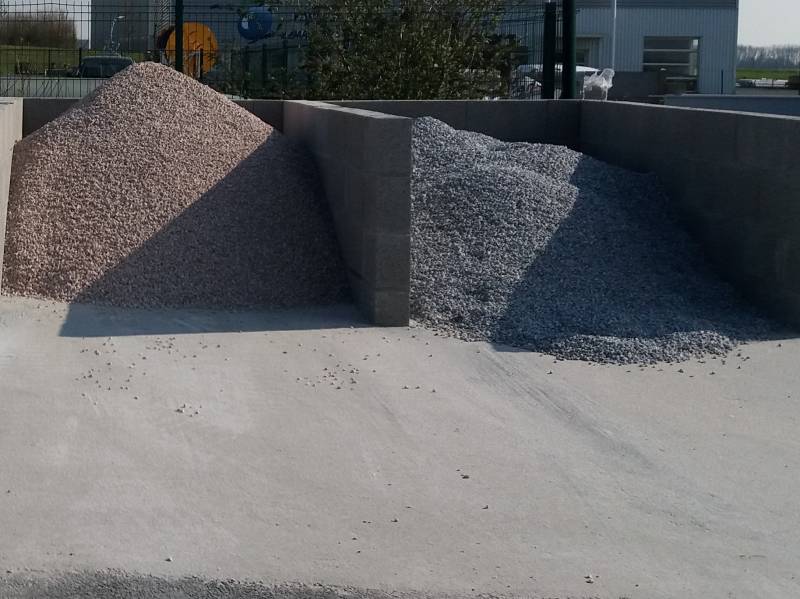 Concassé Gris Bleu Glacier 8/12 Vrac REVASOL Vendée