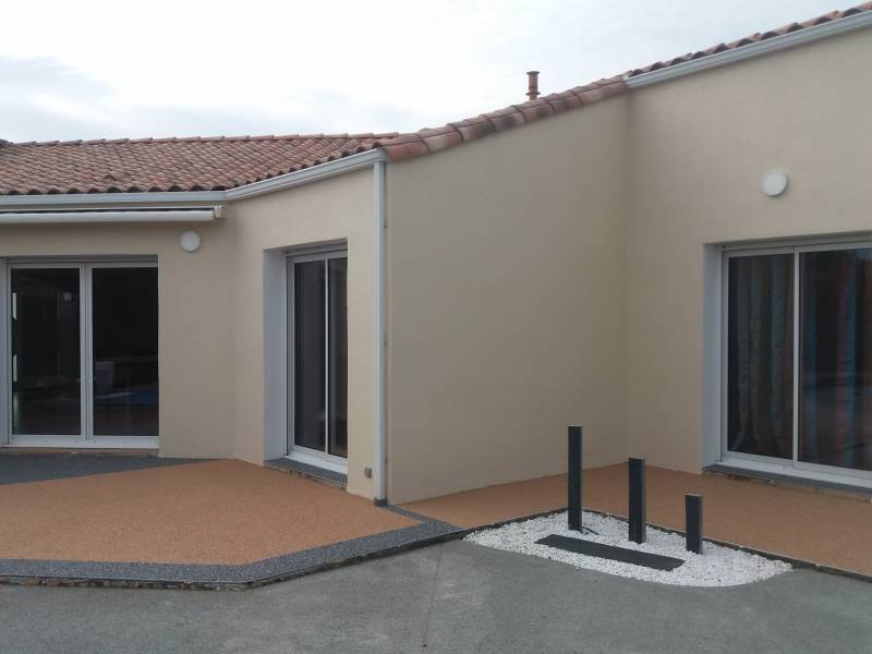 Terrasse en résine REVASTONE