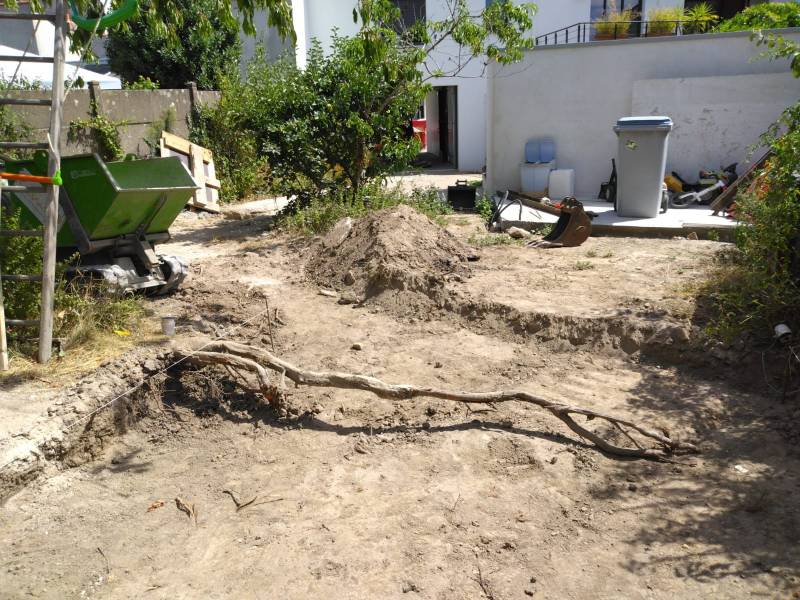 Terrassement parking Nantes