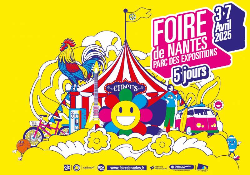 Rejoignez-nous a la Foire de Nantes du 3 au 7 Avril au Parc des Expositions