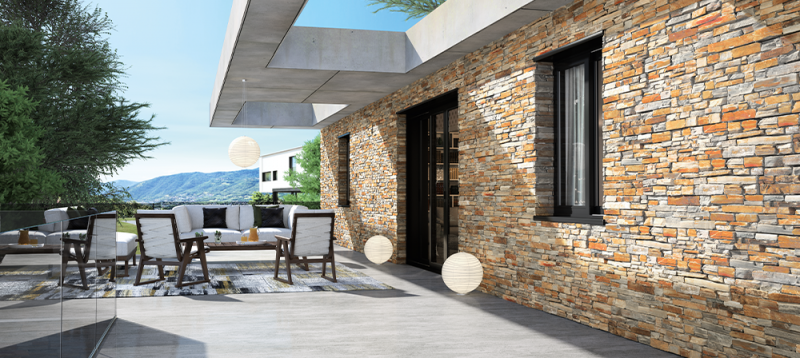 Réalisation en pierre naturelle Doré au Sables d'Olonne 