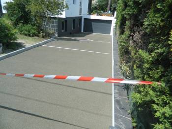 Beton drainant coloré  vendée