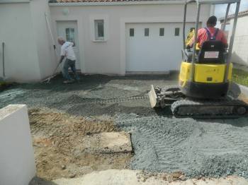 Travaux de terrassement la roche sur yon