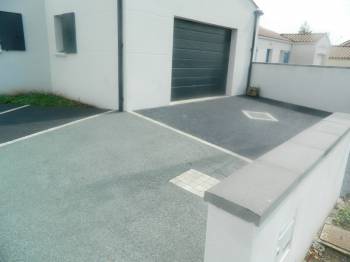 Pose béton drainant luçon