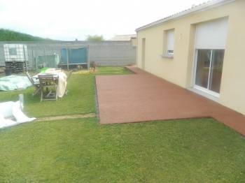 Béton poreux les herbiers