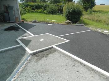 Pose béton drainant la rochelle