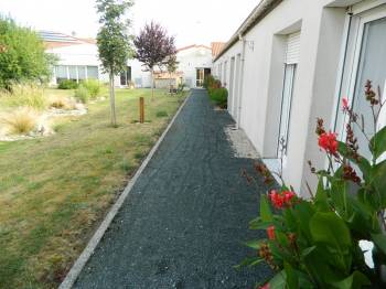 Empierrement sol extérieur vendée