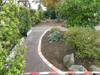 Allée de jardin la roche sur yon