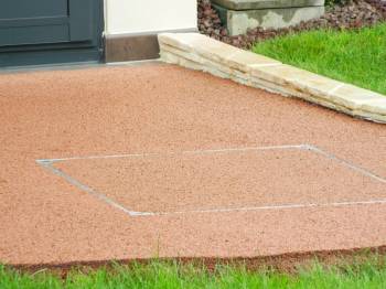 Regard trompe l'oeil béton poreux vendée