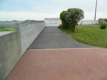 Allée en béton la rochelle