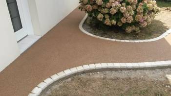 Allée de jardin en béton nantes