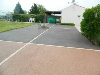 Béton drainant la rochelle