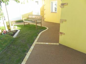 Trottoir béton décoratif la roche sur yon