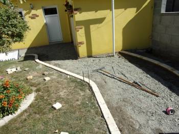 Pose pavés la roche sur yon