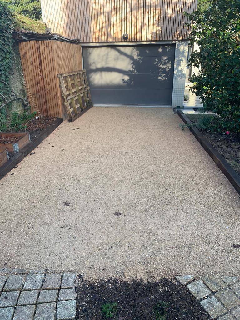 parking en kaolin Loire Atlantique