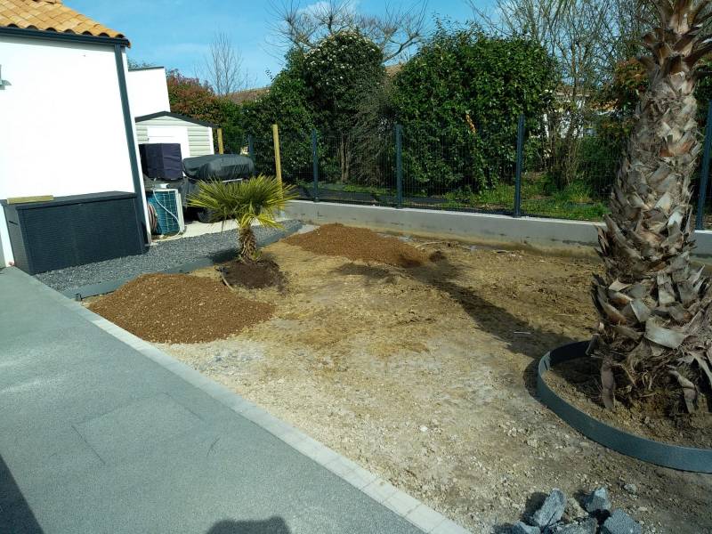 Apport de terre pour jardin Pays de la Loire
