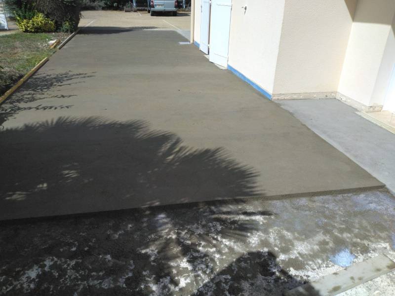 Coulage d'un ragréage Luçon 