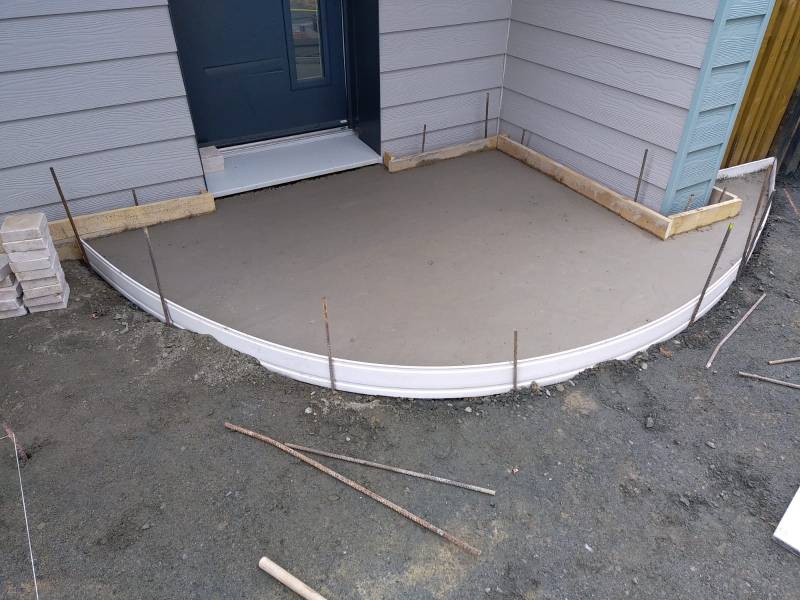 Coulage de dalle pour la pose des pavés Couëron