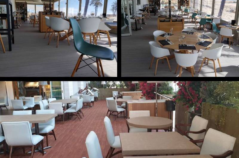 Terrasse dans un restaurant 