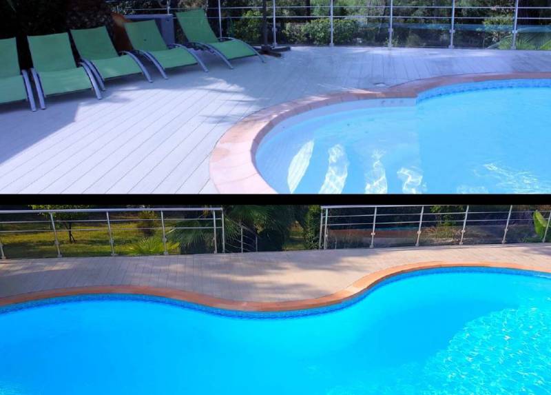 Terrasse tour de piscine à Nantes 