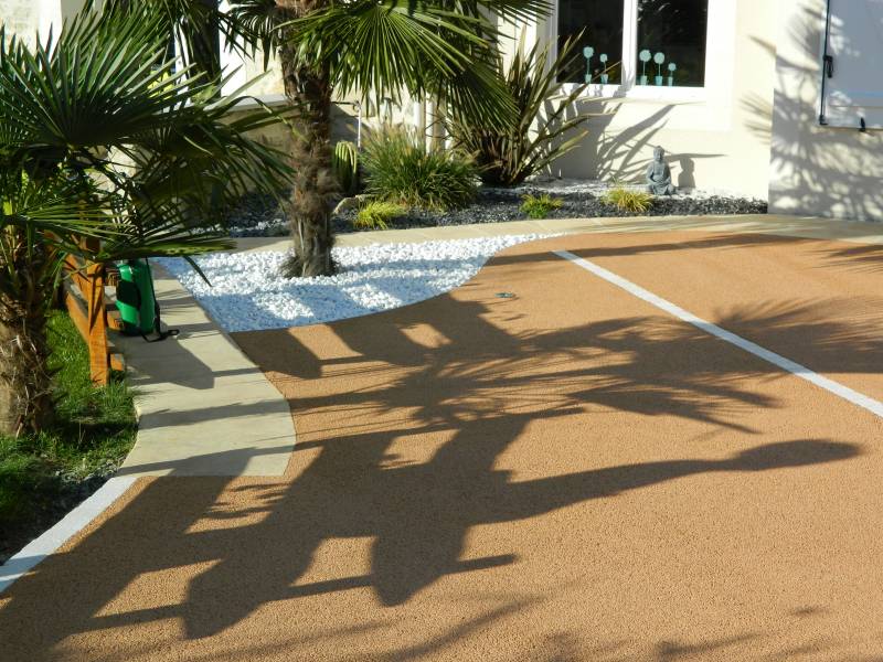 Terrasse en béton poreux REVASOL