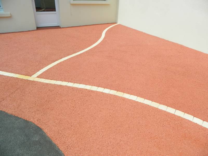 Terrasse en béton poreux SAUMON REVASOL