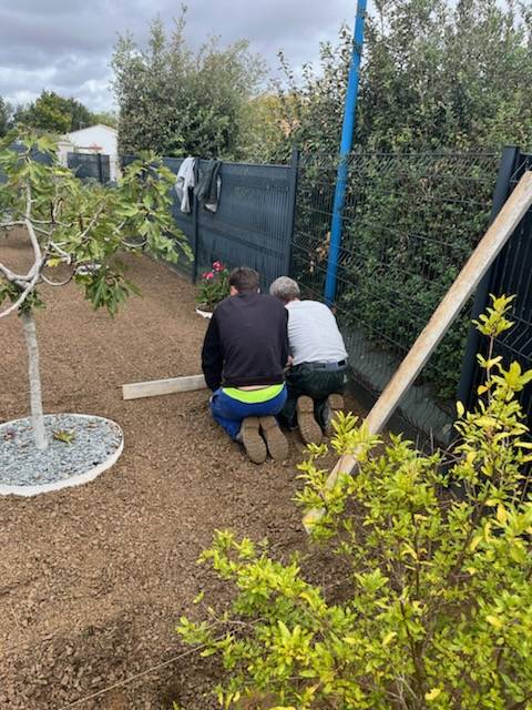 Niveau du terrain a la règle Longeville 