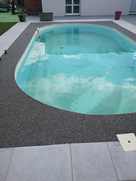 APRES (Plage piscine REVASTONE Gris Obscuro) REVASOL