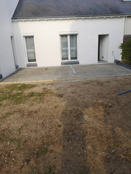 AVANT (Terrasse dalle béton brute) REVASOL