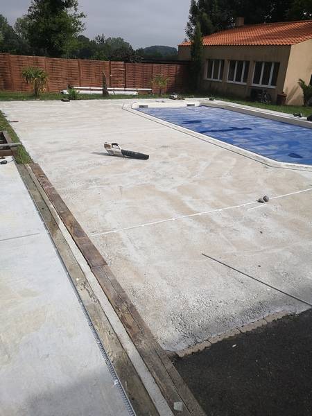 AVANT (Rénovation de la dalle béton) REVASOL