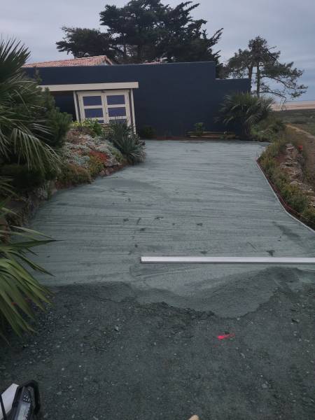 Préparation gazon synthétique Vendée