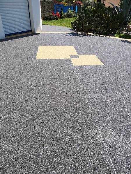 Revêtement décoratif sur terrasse Vendée