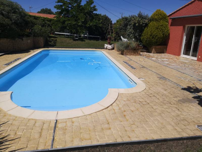 Rénovation d'une terrasse et d'une plage de piscine Les Sables d'Olonne