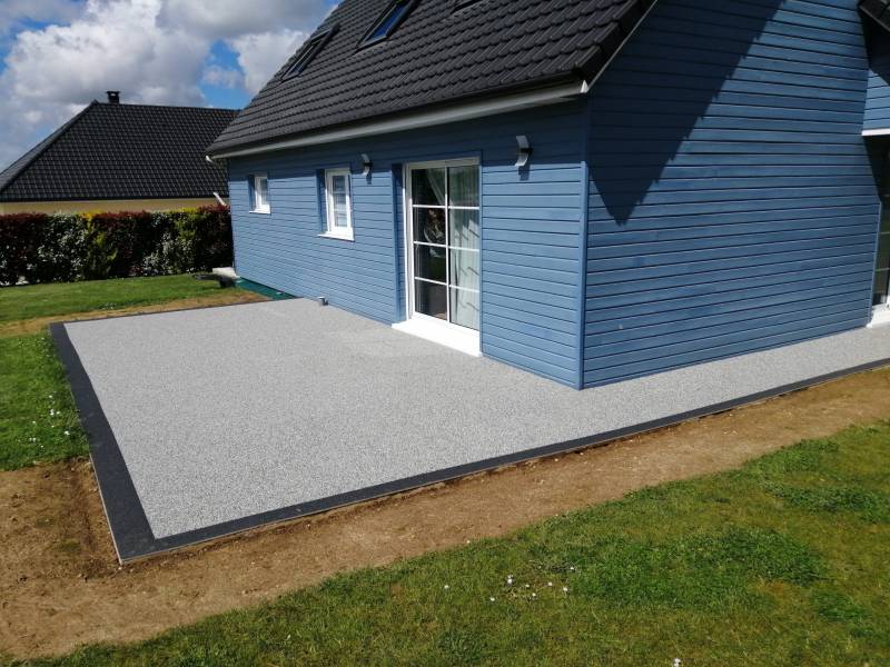 Résine Souple Revagom couleur roche à Longeville sur mer