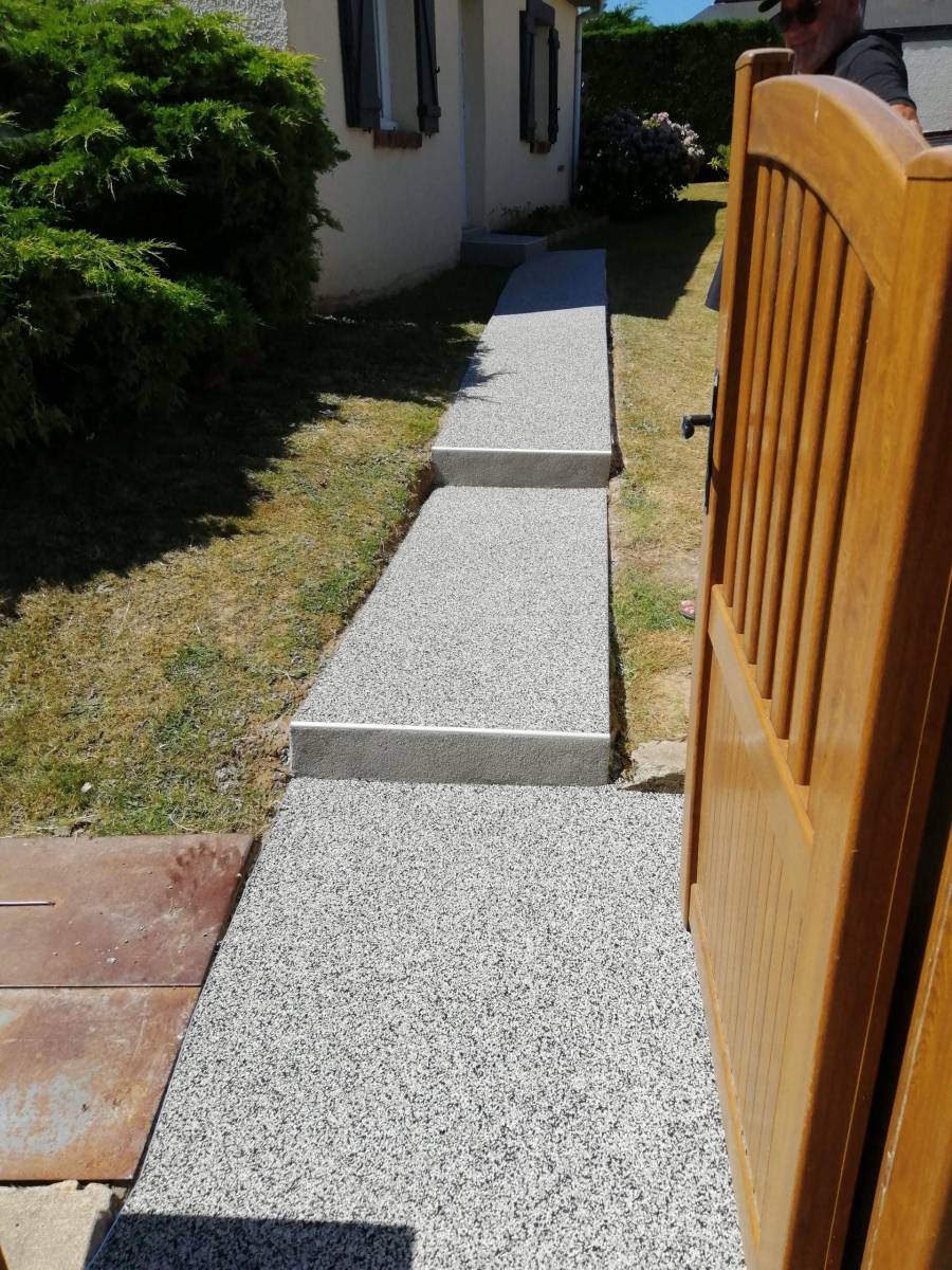 Résine Souple Revagom couleur roche à Olonne sur mer