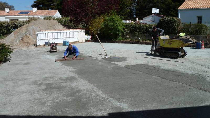 Préparation 0/20 et sablage