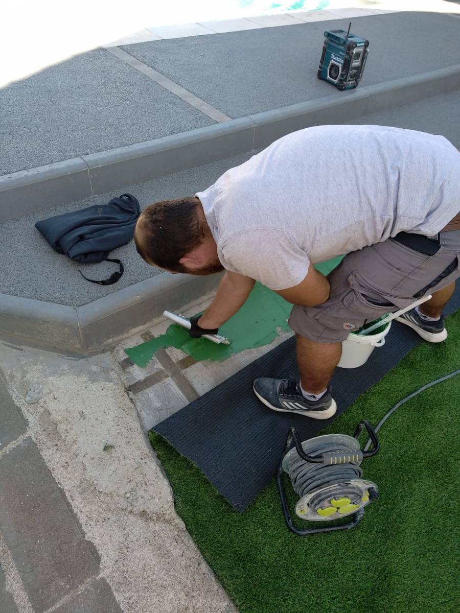 Pelouse synthétique en Vendée