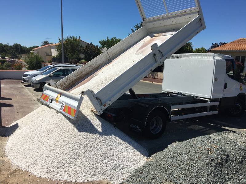 Apport du gravier stabilisé La Rochelle