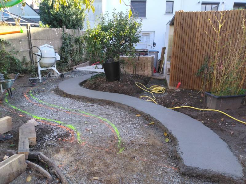 Préparation coulage béton Nantes