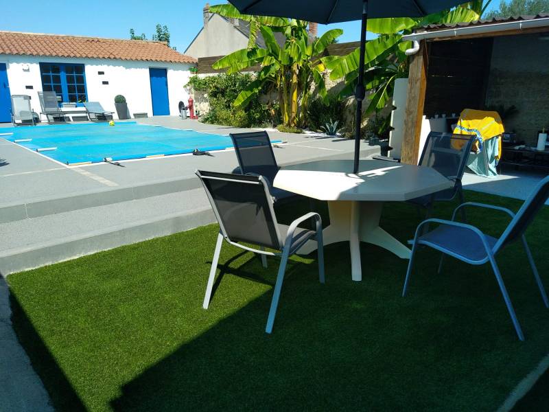 Jardin en pelouse synthétique Luçon  