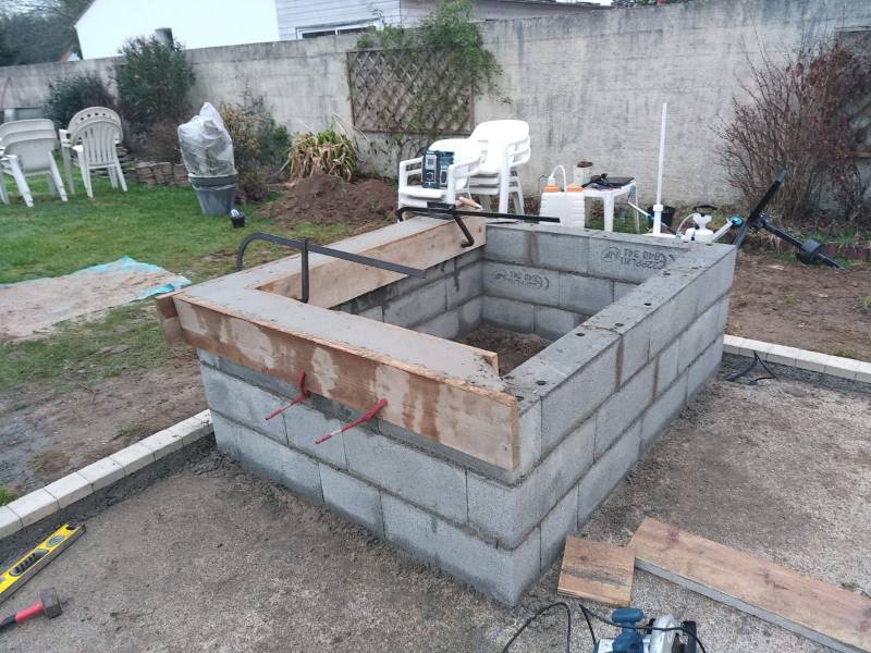 Coffrage Chaillé sous les Ormeaux