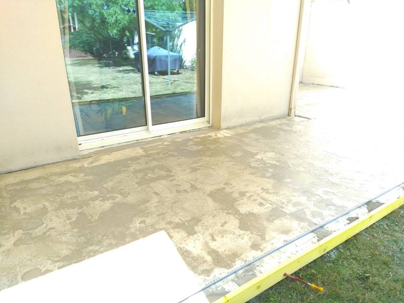 Pose du primaire d'accroche  Chaillé sous les Ormeaux