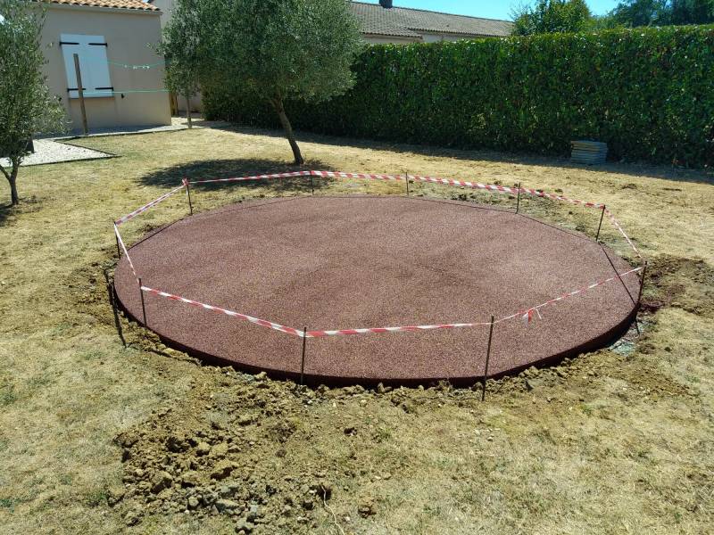 Béton drainant Basque Thiré