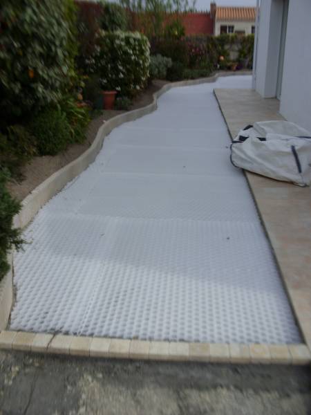 Mise en place des alvéoles 