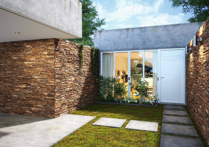 Réalisation en pierre naturelle dans la région de Challans 